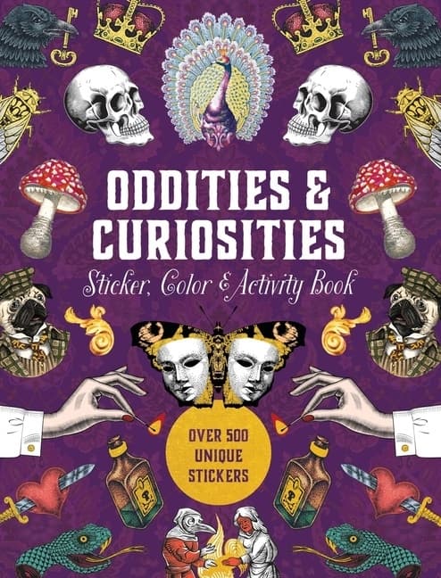 Oddities  Curiosities Sticker, Color  Activity 9780785844280
