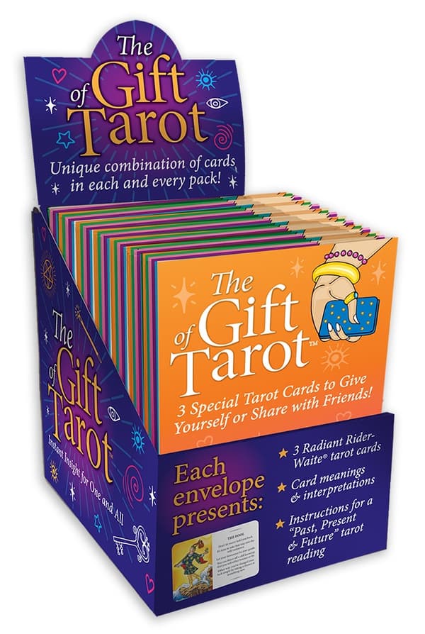 Gift of Tarot Display of 50 9781572818170