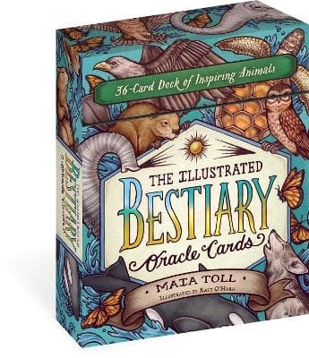 The Illustrated Bestiary Oracle Cards 9781635864861