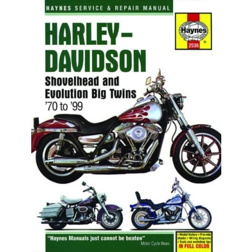 Harley-Davidson Shovelhead & Evolution Big Twins (70-99) Haynes Repair Manual (häftad, eng)