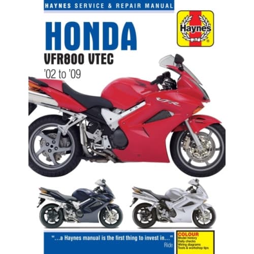 Honda VFR V-Tec V-Fours (02 - 09) Haynes Repair Manual (häftad, eng)
