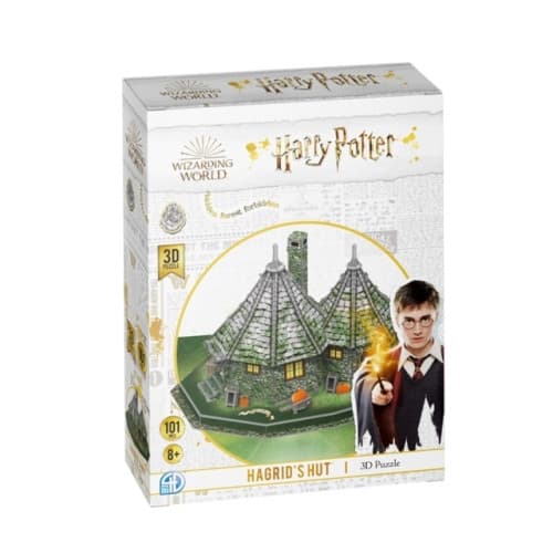 Harry Potter - Hagrid's Hut 3D Puzzle (häftad, eng)