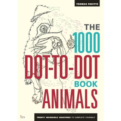 The 1000 Dot-To-Dot Book: Animals (häftad, eng)
