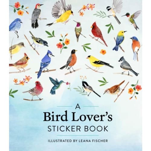 A Bird Lover's Sticker Book (inbunden, eng)