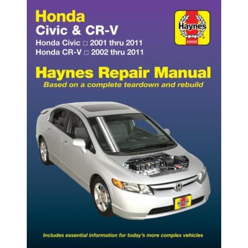 Honda Civic (01-11) (häftad, eng)