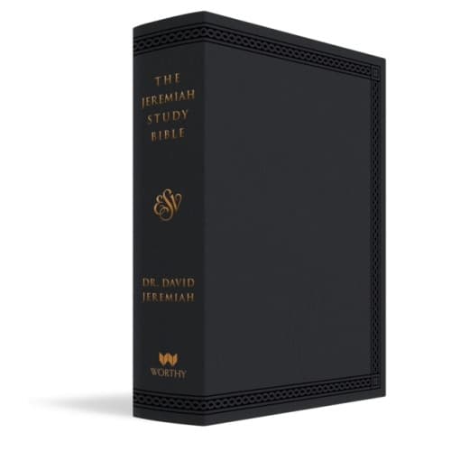 The Jeremiah Study Bible, ESV, Black LeatherLuxe (inbunden, eng)