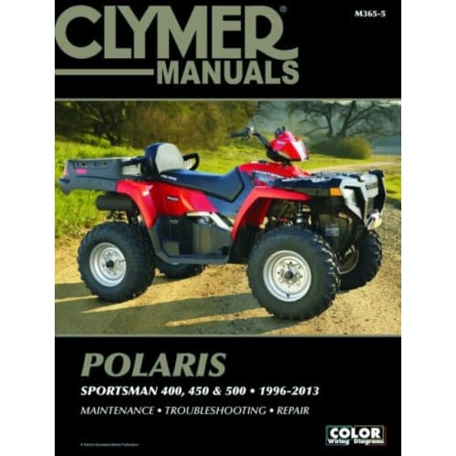 Polaris 400, 450 & 500 Sportsman ATV (1996-2013) Service Repair Manual (häftad, eng)