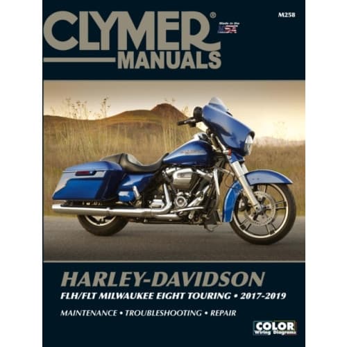 Clymer Harley-Davidson FLH/FLT Milwaukee Eight Touring 2017-2019 Repair Manual (häftad, eng)