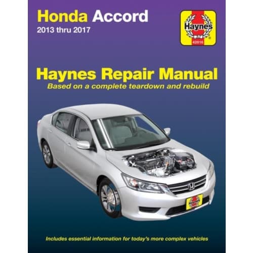 Honda Accord 2013-17 (häftad, eng)