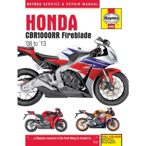Honda CBR1000R Fireblade (08 - 13) (häftad, eng)