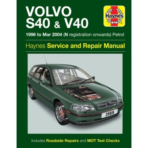 Volvo S40 & V40 Petrol (96 - Mar 04) Haynes Repair Manual (häftad, eng)