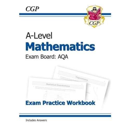 A-Level Maths AQA Exam Practice Workbook (includes Answers) (häftad, eng)