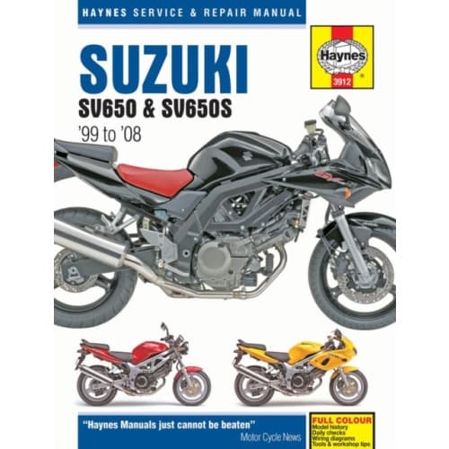 Suzuki Sv650 & Sv650S (häftad, eng)