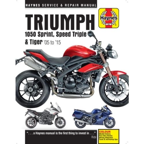 Triumph 1050 Sprint, Speed Triple & Tiger (05 - 15) (häftad, eng)