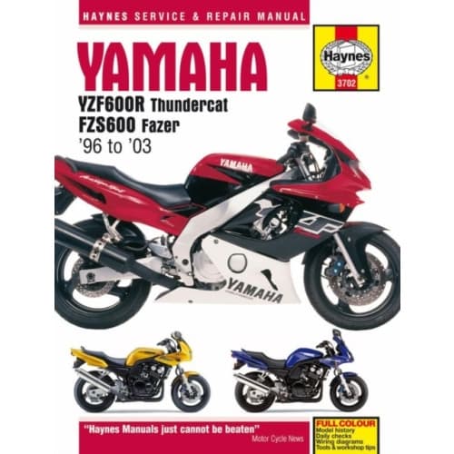 Yamaha YZF600R Thundercat & FZS600 Fazer (96 - 03) Haynes Repair Manual (häftad, eng)