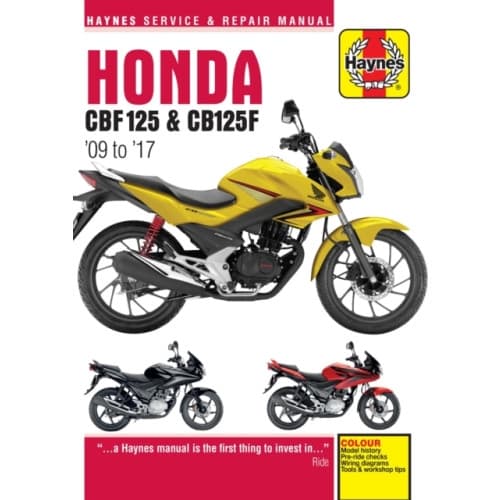 Honda CBF125 & CB125F ('09 To '17) (häftad, eng)