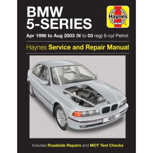 BMW 5-Series 6-cyl Petrol (April 96 - Aug 03) Haynes Repair Manual (häftad, eng)