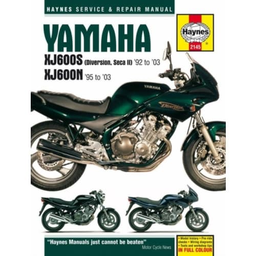 Yamaha XJ600S (Diversion, Seca II) & XJ600N Fours (92 - 03) Haynes Repair Manual (häftad, eng)