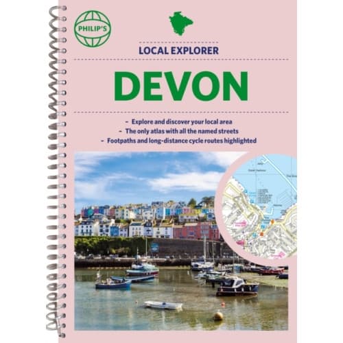 Philip's Local Explorer Street Atlas Devon (bok, spiral, eng)