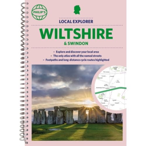 Philip's Local Explorer Street Atlas Wiltshire and Swindon (bok, spiral, eng)