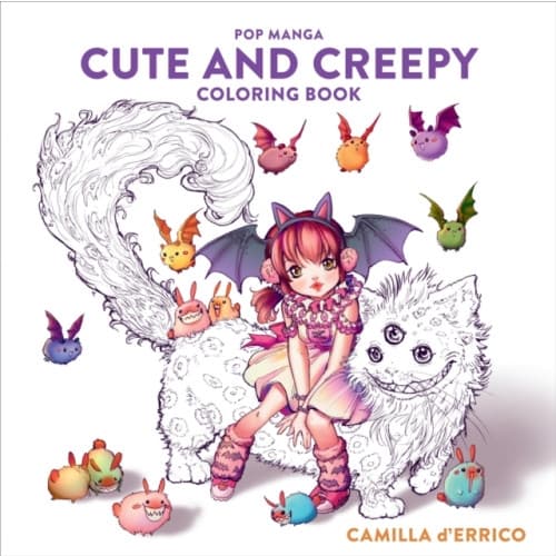 Pop Manga Cute and Creepy Coloring Book (häftad, eng)