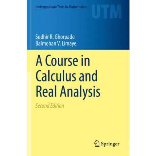 A Course in Calculus and Real Analysis (häftad, eng)