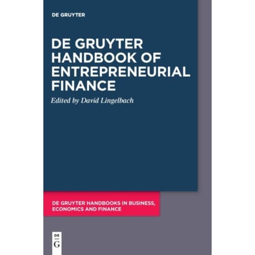 De Gruyter Handbook of Entrepreneurial Finance (inbunden, eng)