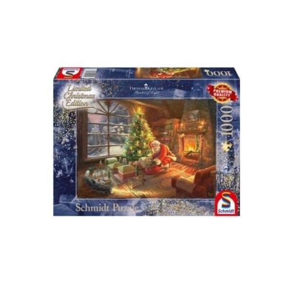 Santa's Special Delivery by Thomas Kinkade - 1000 Piece Schmidt Puzzle (häftad, eng)
