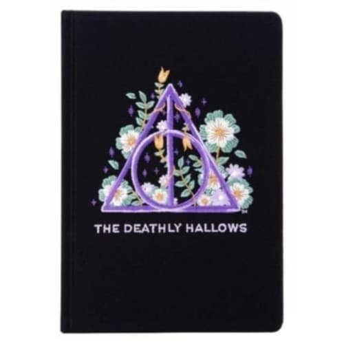 Harry Potter: Deathly Hallows Embroidered Journal (inbunden, eng)