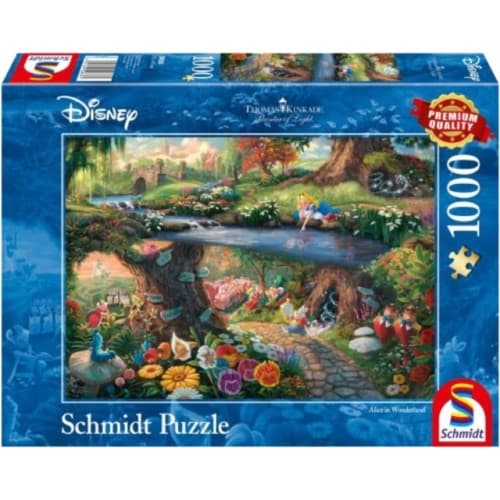 Disney - Alice in Wonderland by Thomas Kinkade 1000 Piece Schmidt Puzzle