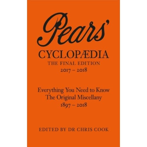 Pears' Cyclopaedia 2017-2018 (inbunden, eng)