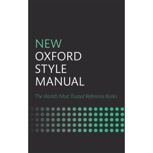 New Oxford Style Manual (inbunden, eng)