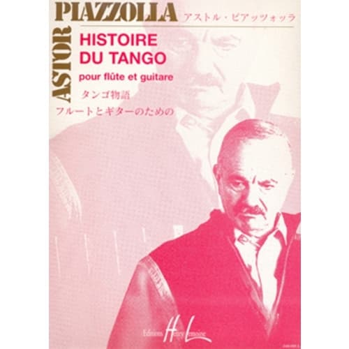 HISTOIRE DU TANGO FLUTE & GUITAR (häftad, eng)