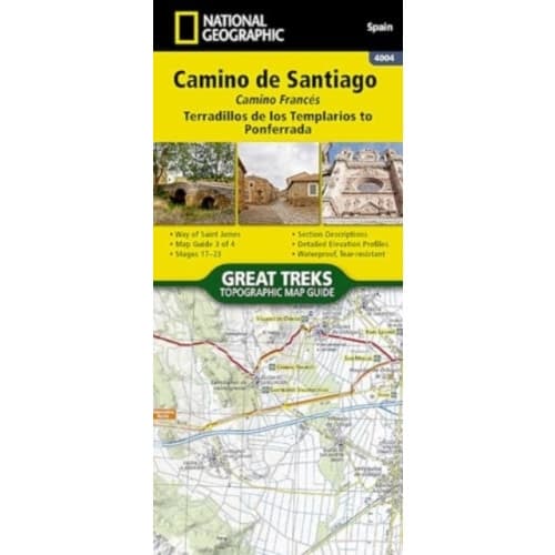 Camino de Santiago - Camino France Map 3 of 4