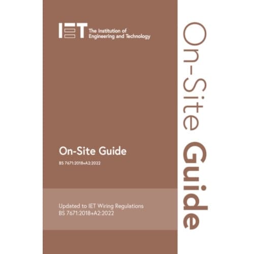 On-Site Guide (BS 7671:2018+A2:2022) (bok, spiral, eng)