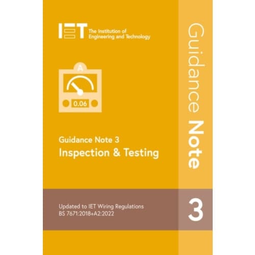 Guidance Note 3: Inspection & Testing (häftad, eng)