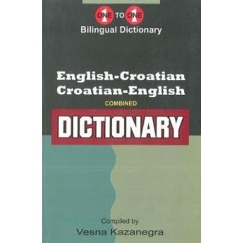 English-Croatian & Croatian-English One-to-One Dictionary (häftad, eng)