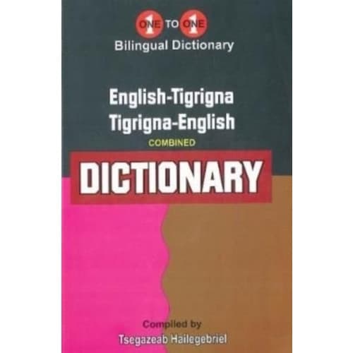 English-Tigrigna & Tigrigna-English One-to-One Dictionary (exam-suitable) - Tigrinya (häftad, eng)