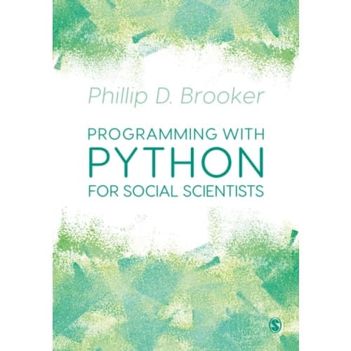 Programming with Python for Social Scientists (häftad, eng)