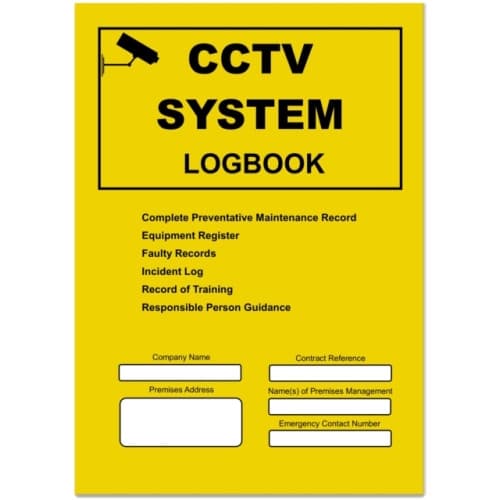 CCTV Logbook (häftad, eng)