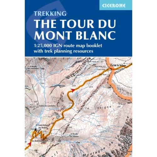 Tour du Mont Blanc Map Booklet (häftad, eng)