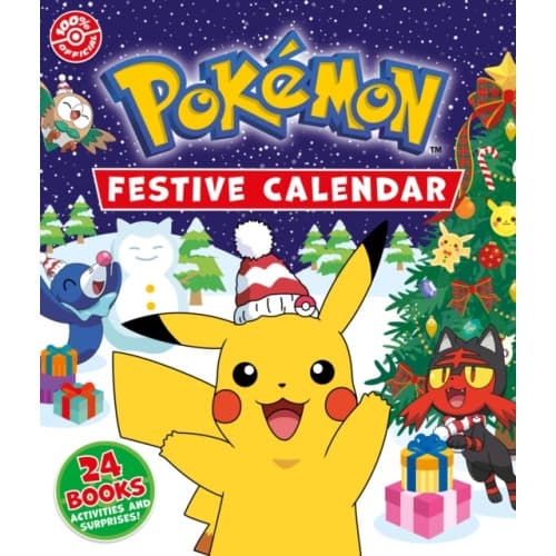 Pokemon: Festive Calendar: A festive collection of 24 books, activities and surprises! (inbunden, eng)