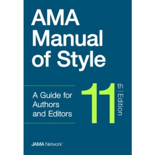 AMA Manual of Style (inbunden, eng)