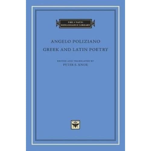 Greek and Latin Poetry (inbunden, eng)