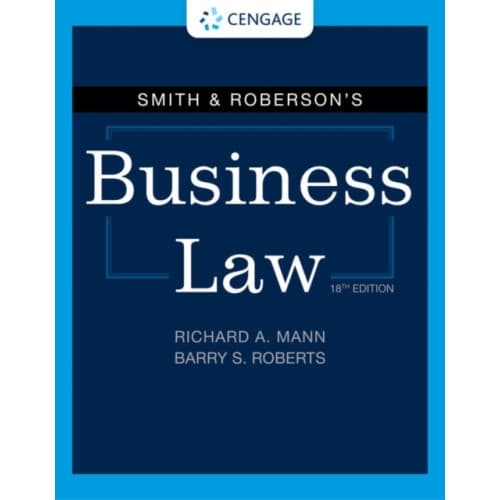 Smith & Roberson's Business Law (inbunden, eng)