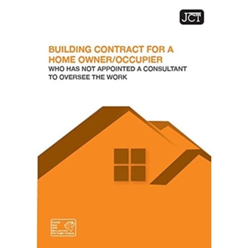 JCT Building Contract for a Homeowner/Occupier without Consultant (häftad, eng)