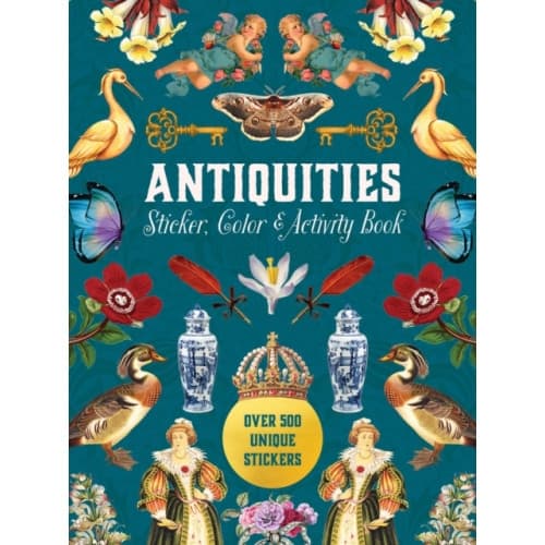 Antiquities Sticker, Color & Activity Book (inbunden, eng)