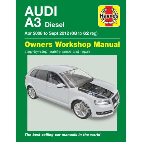 Audi A3 Diesel (Apr 08 - Sept 12) Haynes Repair Manual (häftad, eng)