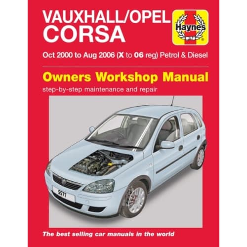 Vauxhall/Opel Corsa Petrol & Diesel (Oct 00 - Aug 06) Haynes Repair Manual (häftad, eng)
