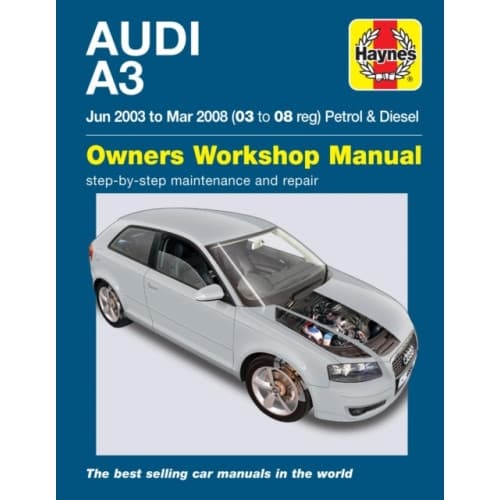 Audi A3 Petrol & Diesel (Jun 03 - Mar 08) Haynes Repair Manual (häftad, eng)